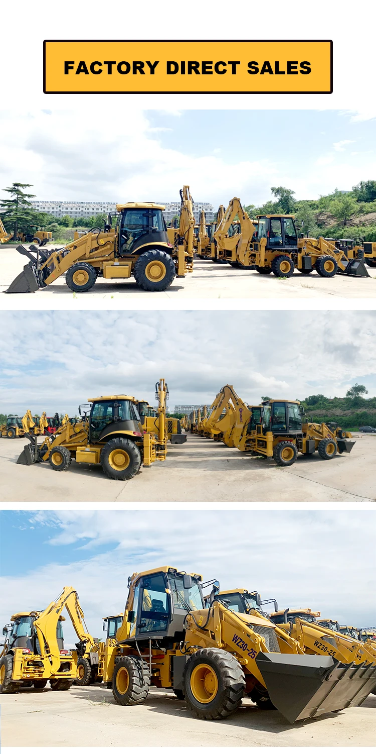 Backhoe Loader 20 Ton Backhoe Loader 1520 Articulated Hot Sale Small