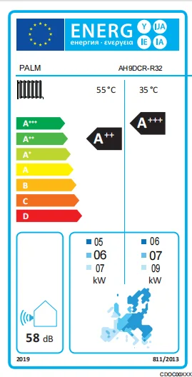 Heat Pump, 30kw, COP - detail 2