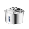 Cabeza de flor redonda de acero inoxidable - 2.2L