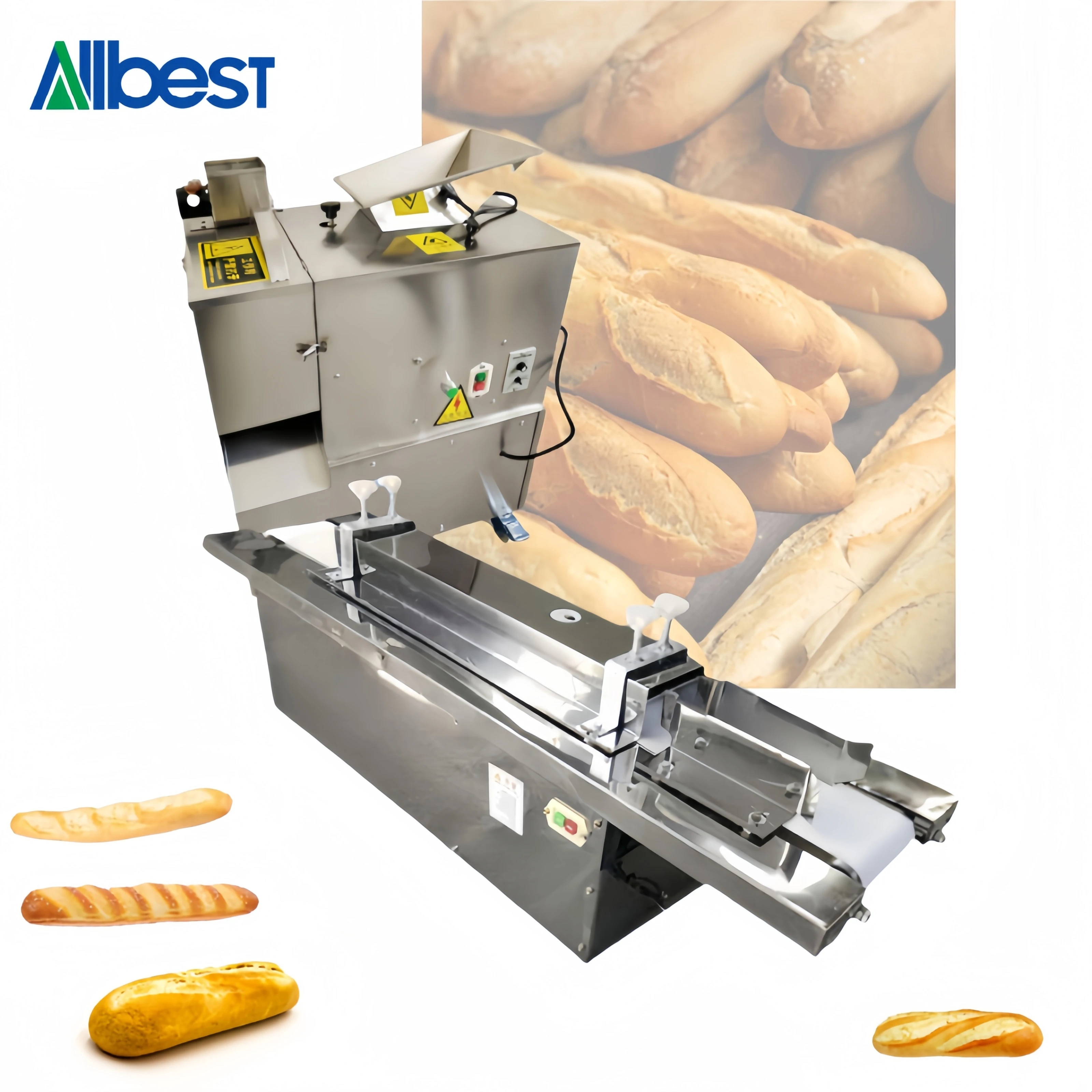 High Efficiency Bread Making Machine and Baguette Toast Making Machine
