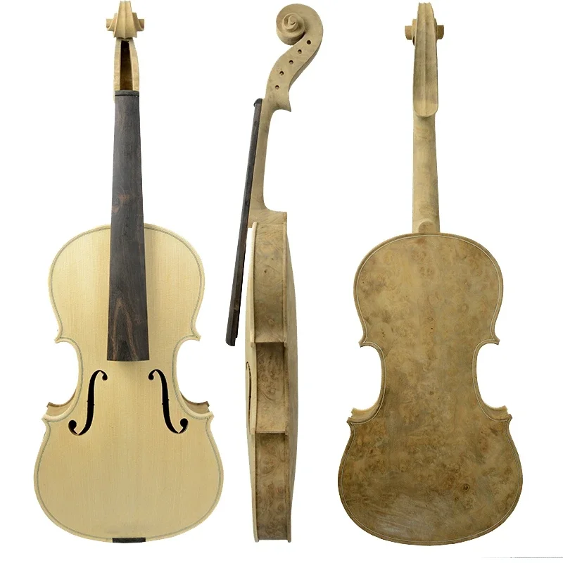 Unfinished 5 String Violin - Handmade Fiddle Kit