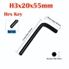 H3x20x55 Ossido Nero