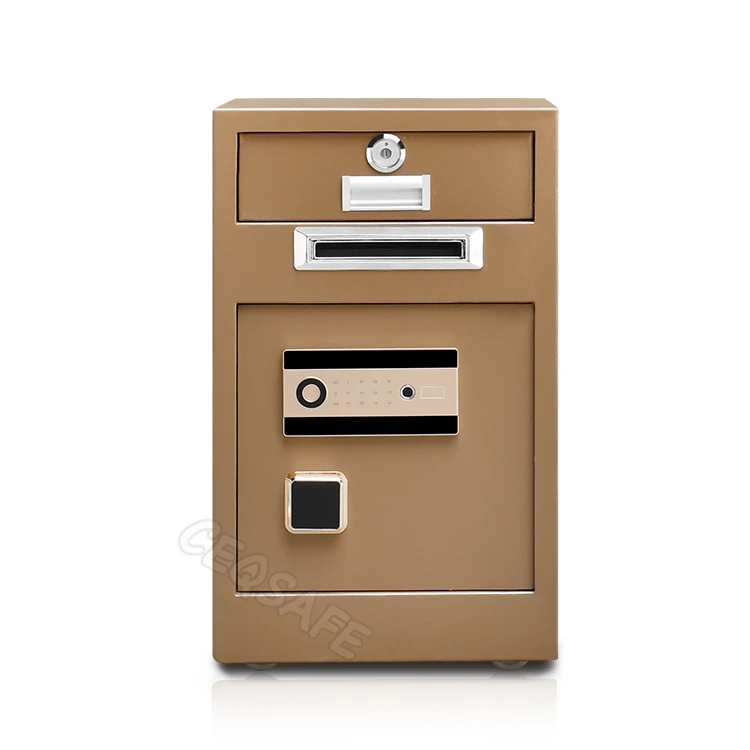 CEQSAFE Automatic Digital Security Fireproof Safe Box Store Money Electronic Safe Deposit Box