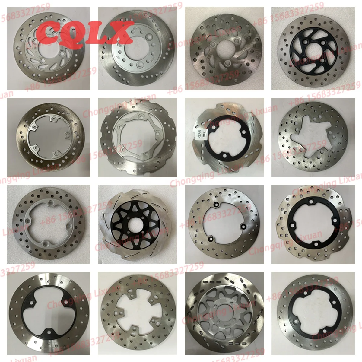 Motorcycle Part Disc Brake Front 240mm Motorcycle Disc Brake Kit for Kawasaki GPZ250 GPZ305 KH100 KH125