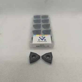 JC652 WNMG080404-JCQ  Carbide Insert Turning Tools Cutter Lathe Blade for Steel Stainless Steel Cast Iron