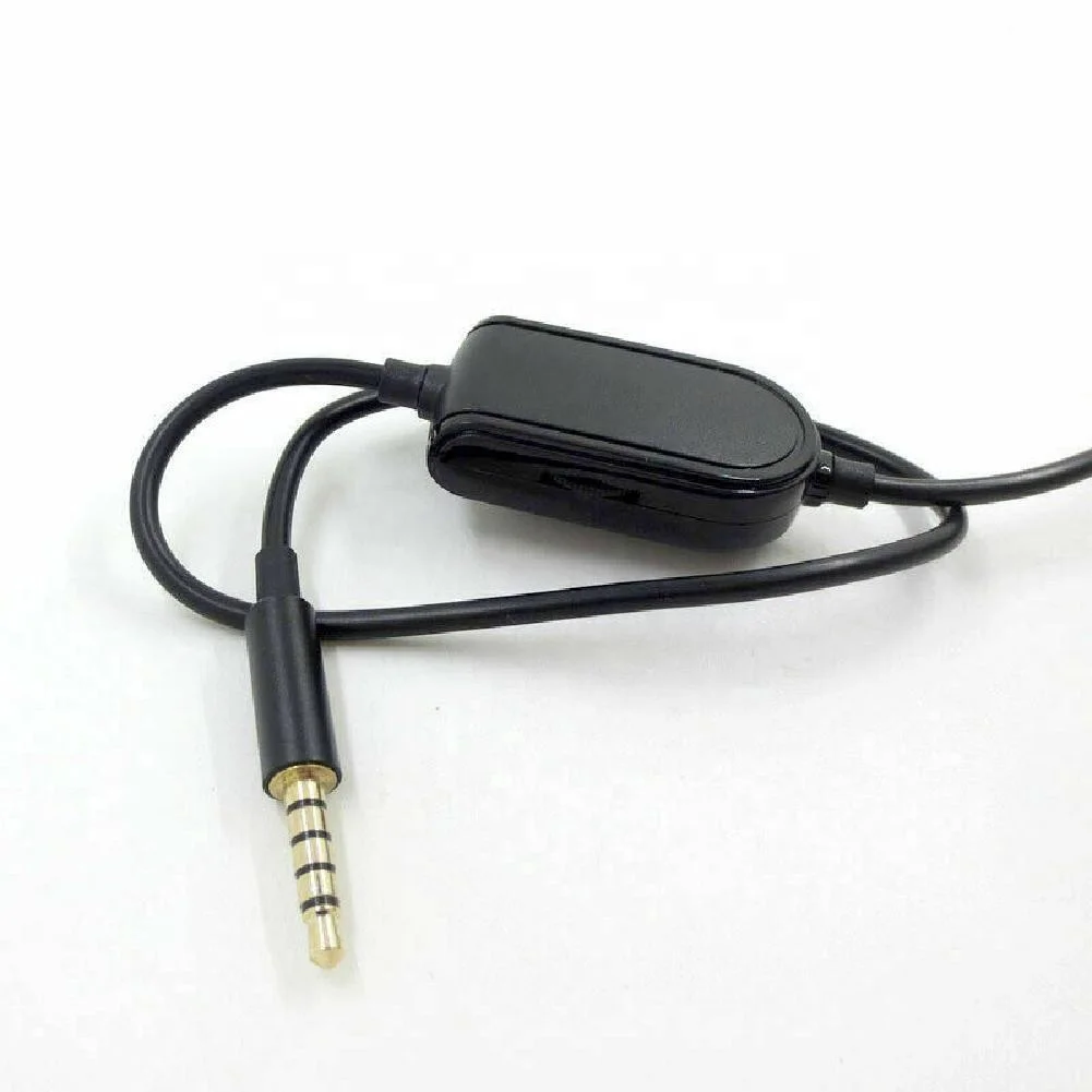 Câble Audio 2m Pour Casques Astro A40/A50/A10 TR - Sourdine En Ligne - Compatible Xbox, PS5, PS4, PC - Noir