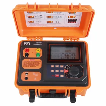 Earth Resistance Tester Ground Resistance Meter With LCD Display