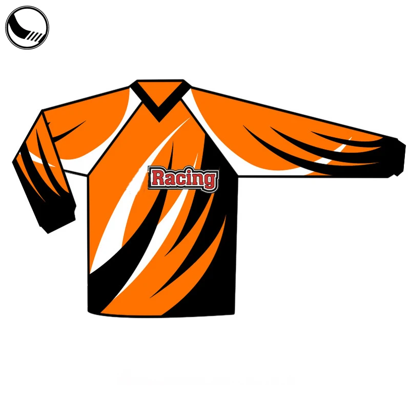 Team Sport Custom Design Long Sleeve Sublimation Motocross Jersey
