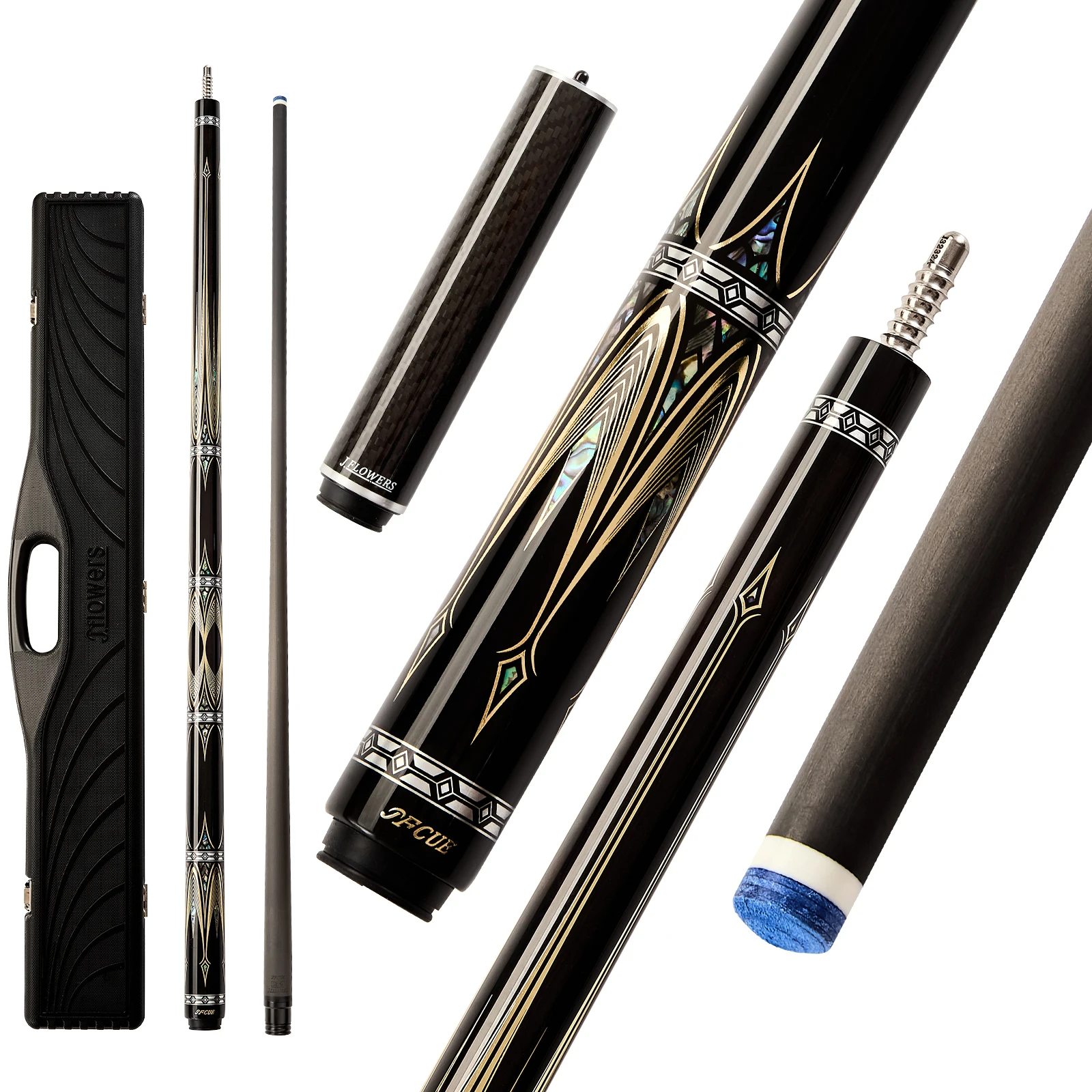 ビリヤード Jflowers jf20-26f JF20-26F - JFlowers Cues & Cases