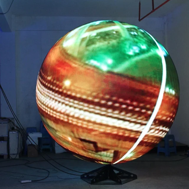 Customization LED Ball Flexible LED Display Waterproof Display Spherical Display LED Globe Shape LED Screen