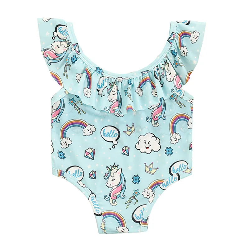 Светло-голубой необычный органический удобный кружевной комплект детской одежды для новорожденного ребенка с мечтательным