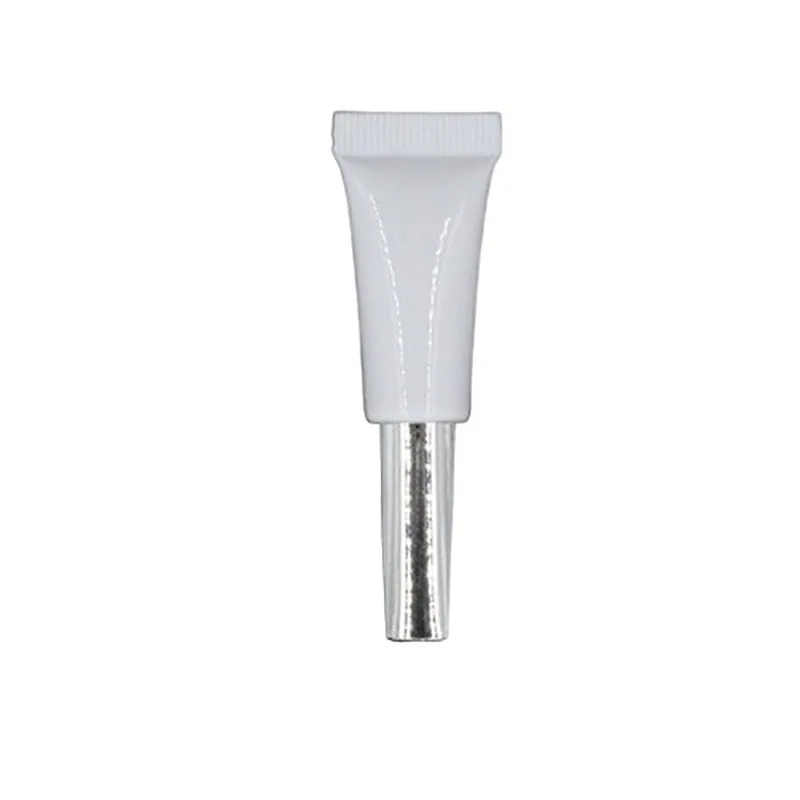 3ML 5ML 10ML 20ML 30ML 50ML 80ML 100ML 120ML 150ML 200ML Empty Screw Lid Cosmetic Packaging White Plastic Squeeze Tubes Bottles