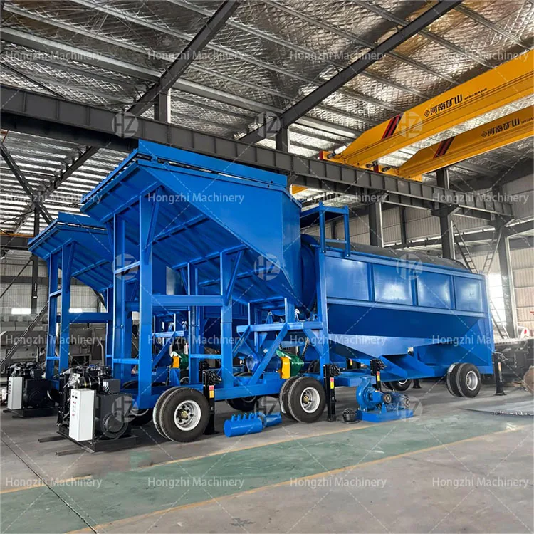 Gold Mining Rotary Trommel Screen Mobile Gold Washing Machine Trommel Soil Washing Machine