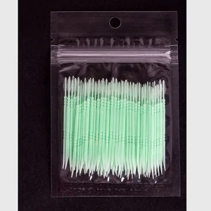 Daily Care Best Price Fresh Multi Fruit Flavor Plastic Toothpick Customize Color Interdental Floss Pick for Adult Oral Hygiene
