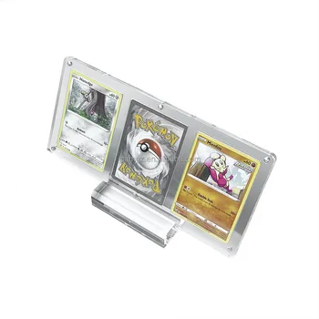 Présentoir 5 Niveaux Pour Cartes à Collectionner - Plastique Transparent 31x21x13,5 Cm, Pour Cartes PSA, Autocollants