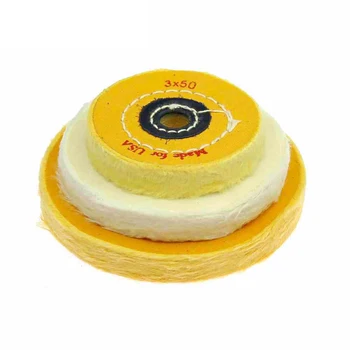 Cotton Lint Mirror Polishing Wheel Jewelry Buffing Wheel