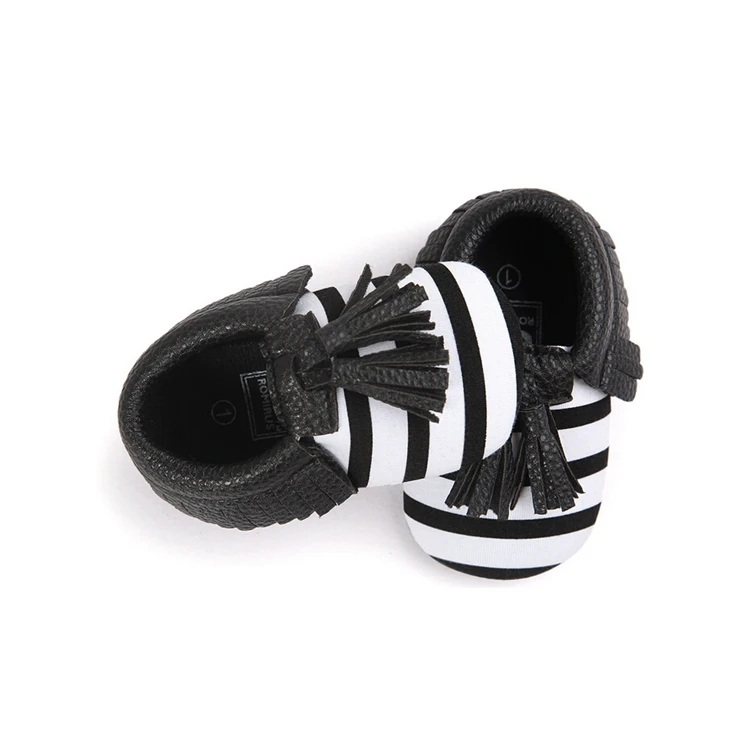 Оптовая продажа удобная детская обувь для первого похода модная дизайнерская милая кожаная повседневная