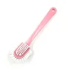 Cepillo para zapatos de cinco caras rosa C1F4A