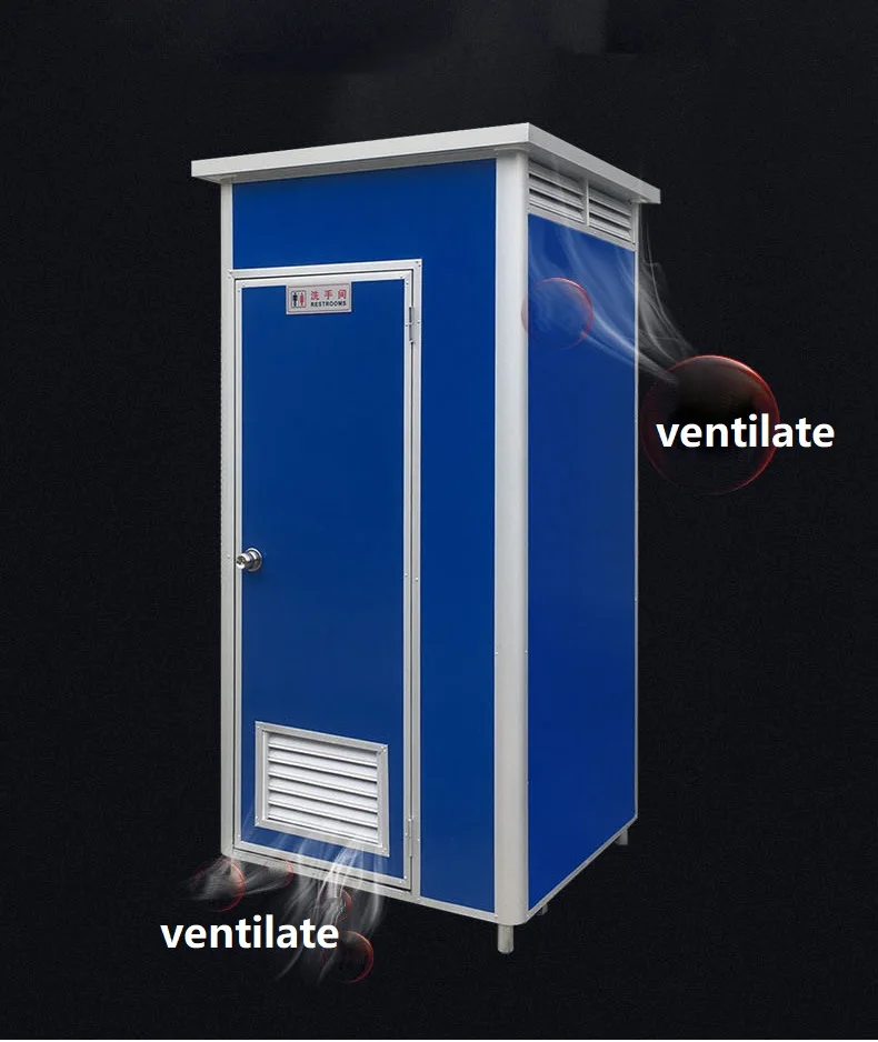 Plastic Mobile Toilet Hig Wholesale Luxury Container Graphic Design