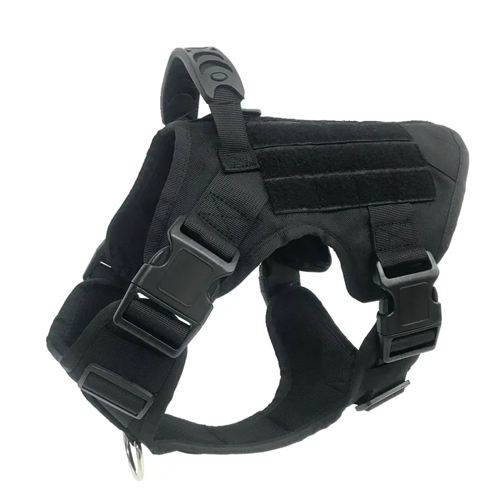 Низкая цена регулируемый без вытягивания мягкий сетчатый Тактический тренировочный жилет большая собака на заказ