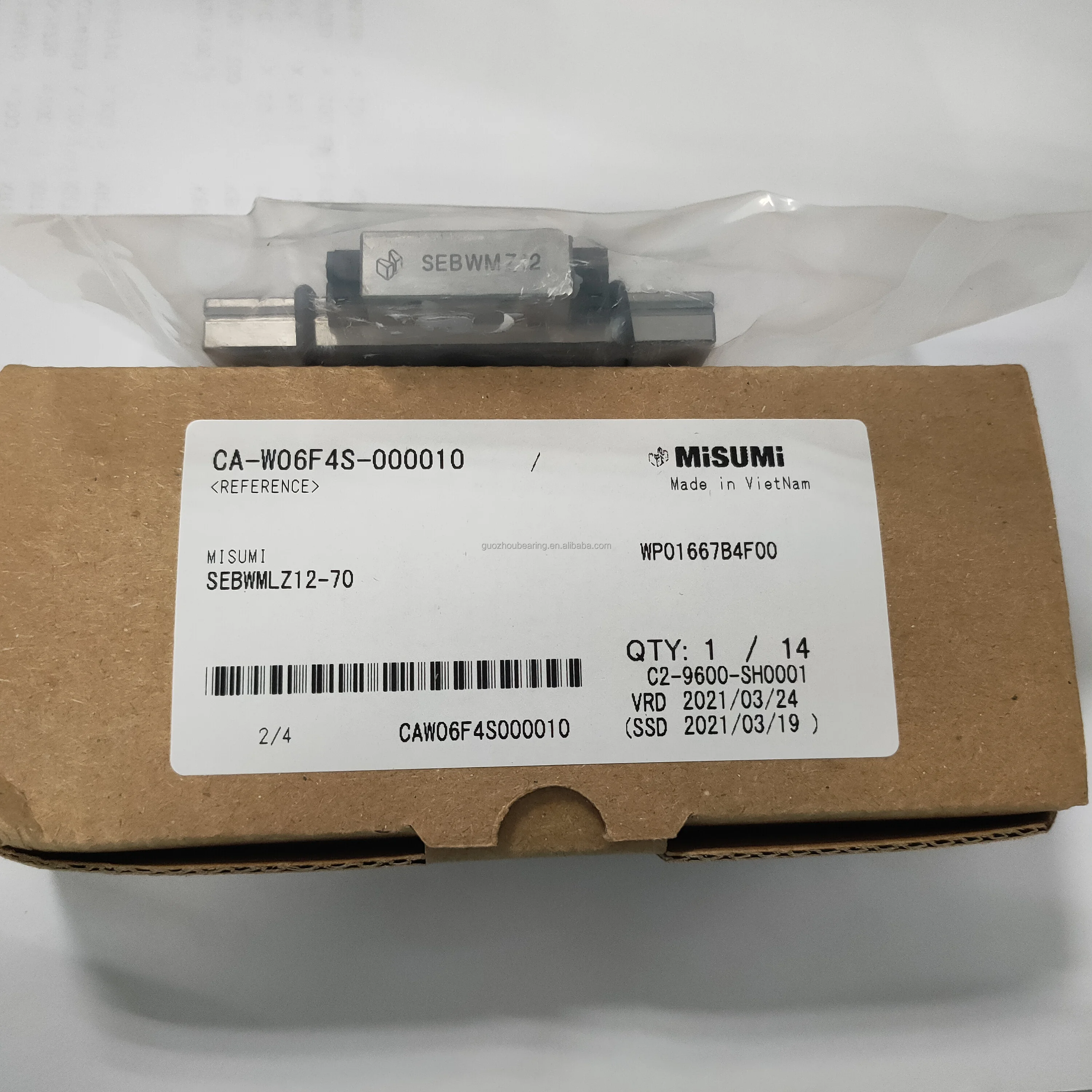 Original MISUMI Linear Guide Block SEBL8 SEBZ8 SEBLZ8 SEBL 8