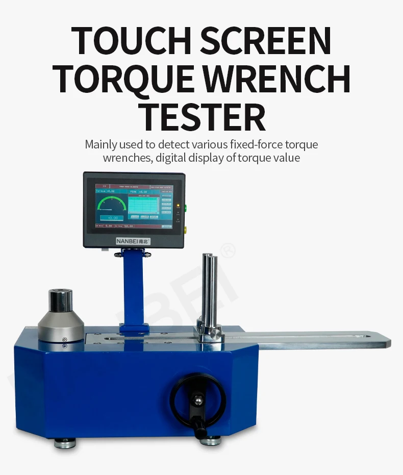 Nanbei Industrial Touch Screen Digital Torque Wrench Calibration Tester