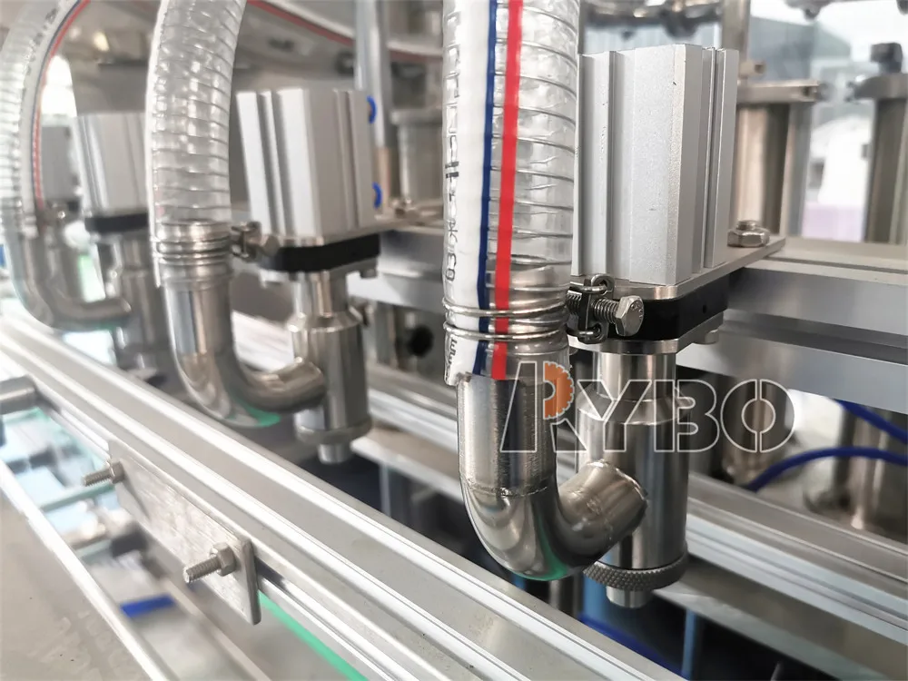 Guangdong Automatic Linear Type Silent Cosmetics Cheese Bottle Sterilization and Filling Capping Machines