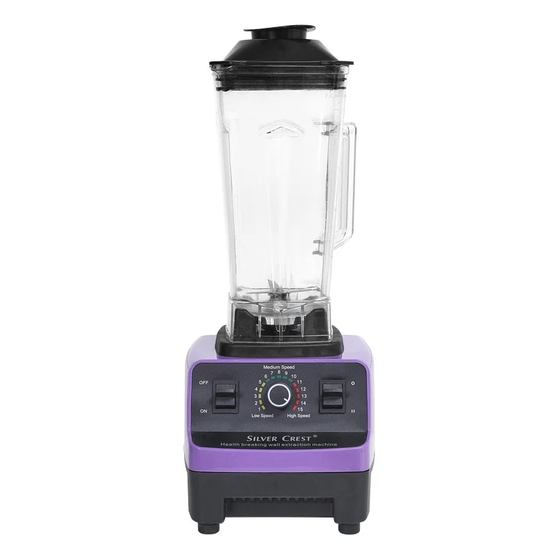 4500w SILVER CREST Blender High Speed Juicer Mixer with Motor 7630 and 100% fresh PC jar