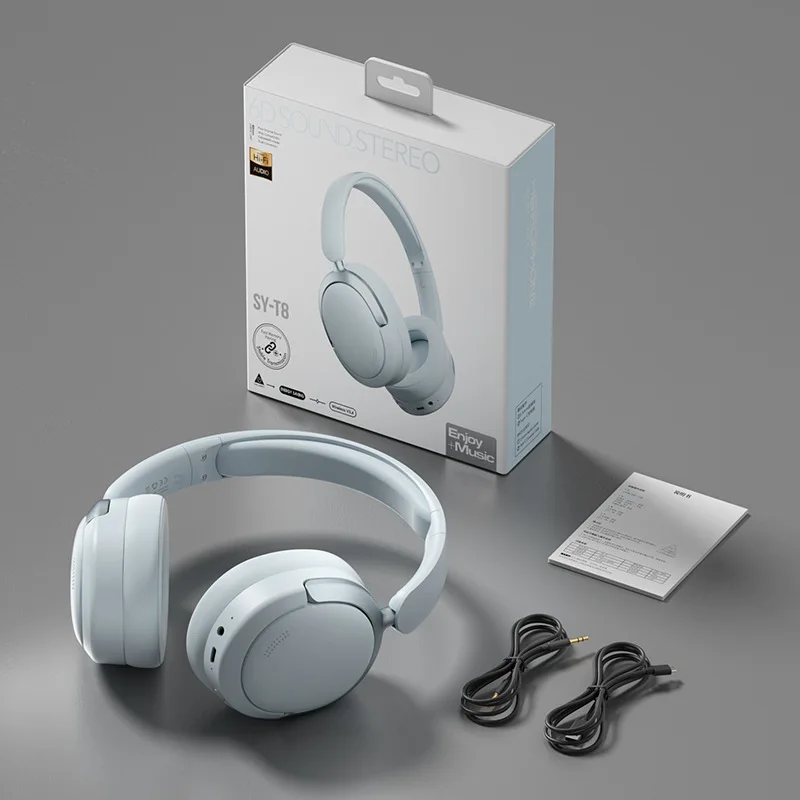 新品‼️高性能‼️　　「最近話題❗️」T8WIRELESS HEADPHONE T8 Headphone - Wireless Gaming Headset with Noise-cancellation