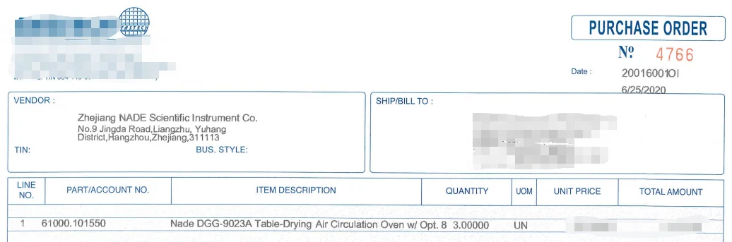 Nade Lab Hot Air Circulating Drying Oven Price Convention Oven DGG-9023A +10~200C 25L