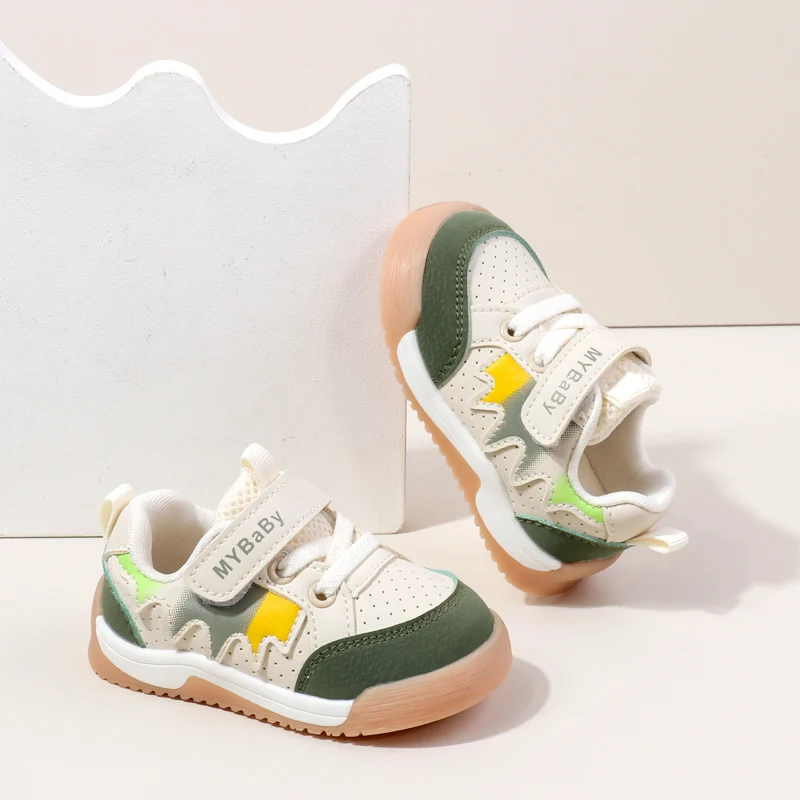 High Quality 2025 Spring Autumn Style Casual Kid Shoes Toddler Walking Shoe Boys and  Girls 1-3 Years details