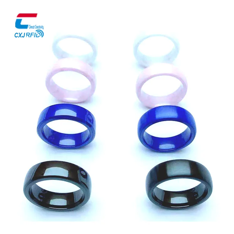 Factory Direct Sell Payment Social Access Control NFC HF /LF Smart Ring RFID Chip Connected Ring