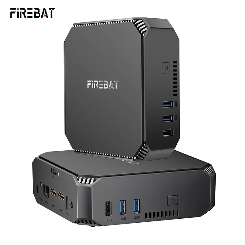 FIREBAT AK2 PLUS Mini PC Intel N100 Dual Band WiFi5 BT4.2 8GB