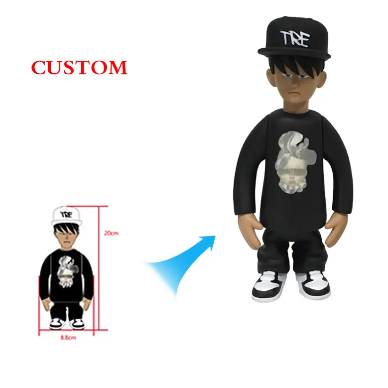 Custom Collectible OEM Designer Vinyl Figures Toys Pvc Art Robot Vinyl Toy Figure