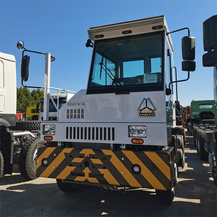 SINOTRUK HOVA 4X2 266HP TERMINAL TRACTOR TRUCK WITH ALISSION 3500 TRANSMISSION