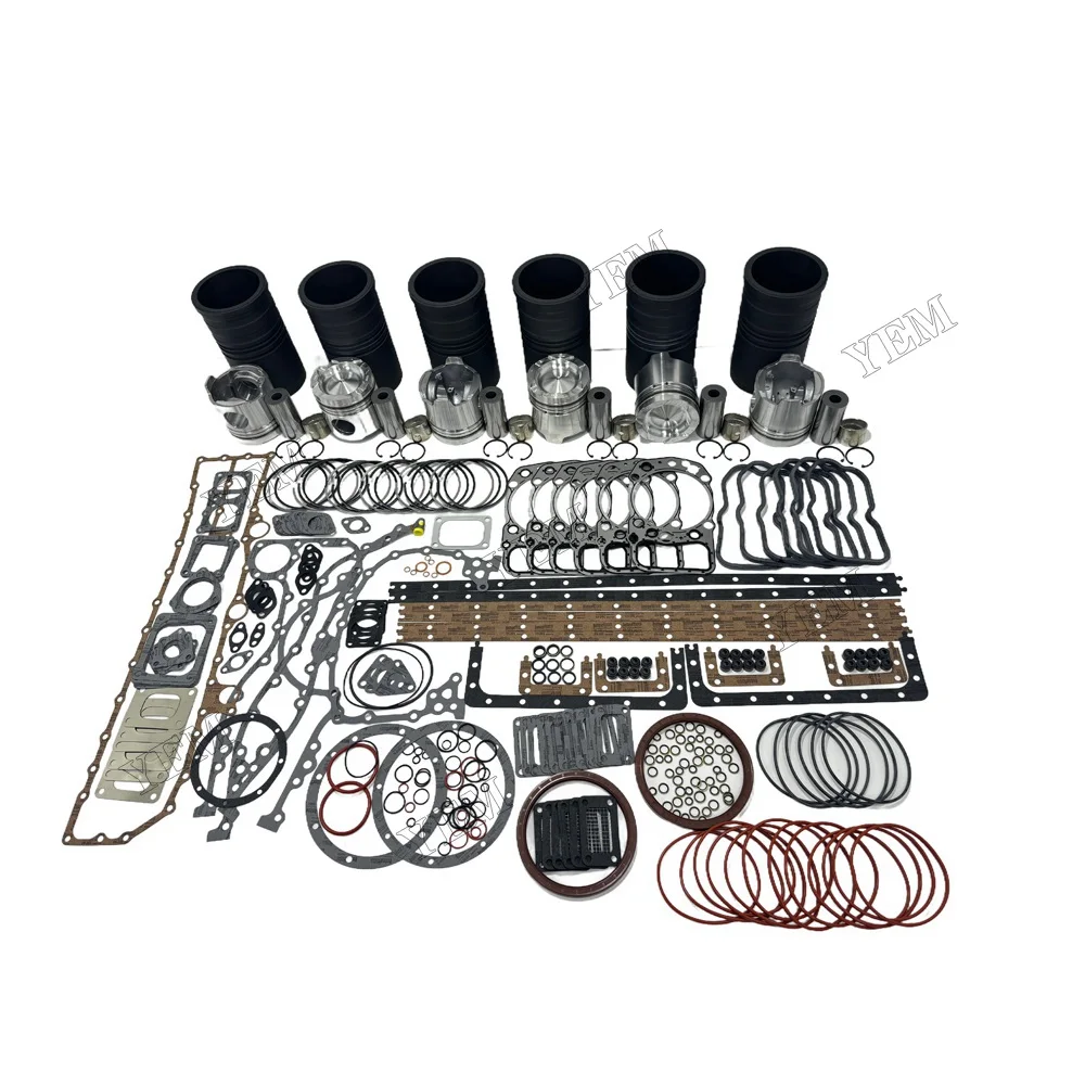 Overhaul Kit With Gasket Set Fit for Mitsubishi S6A3 Engine 5