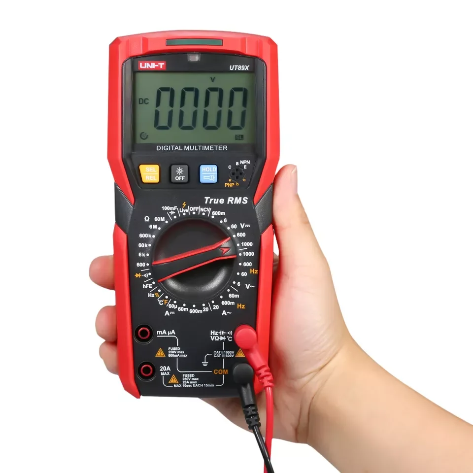 UNI-T UT89X UT89XD Professional Digital Multimeter True RMS NCV