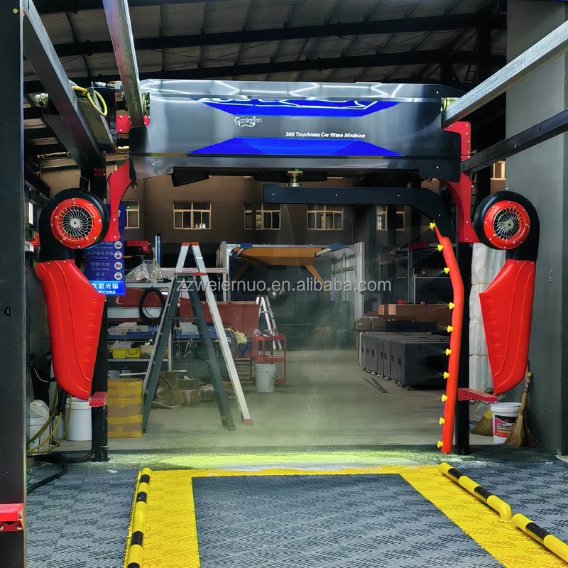 Double Arms 360 Touchless Full-automatic Chassis Washing Portal Car Wash Machine with Coin Function