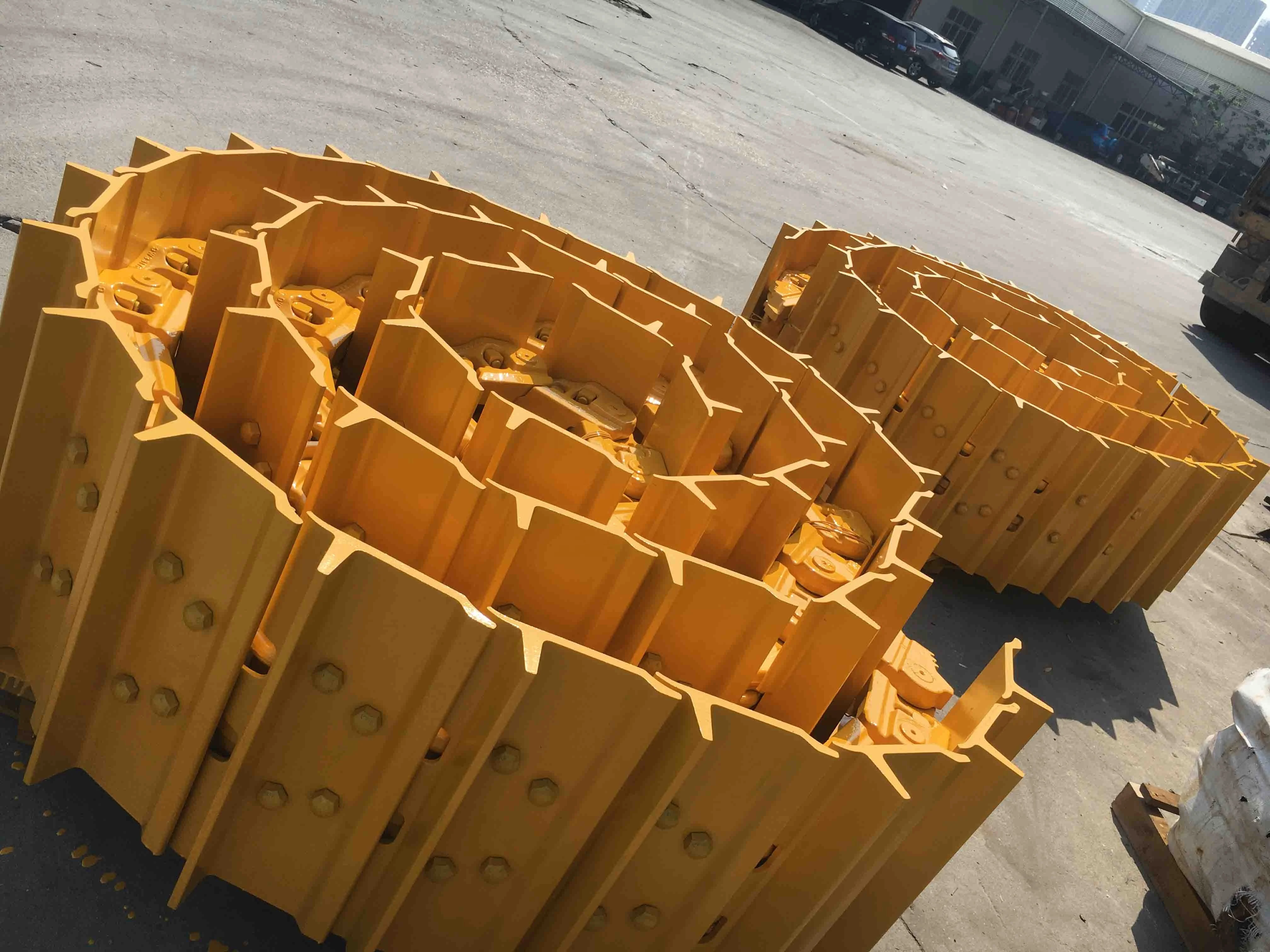 For Cat Track Chain Dozer D3 D4 D5 D6 D7 D8 D9 Lubricated Track Link Shoe Group Assy