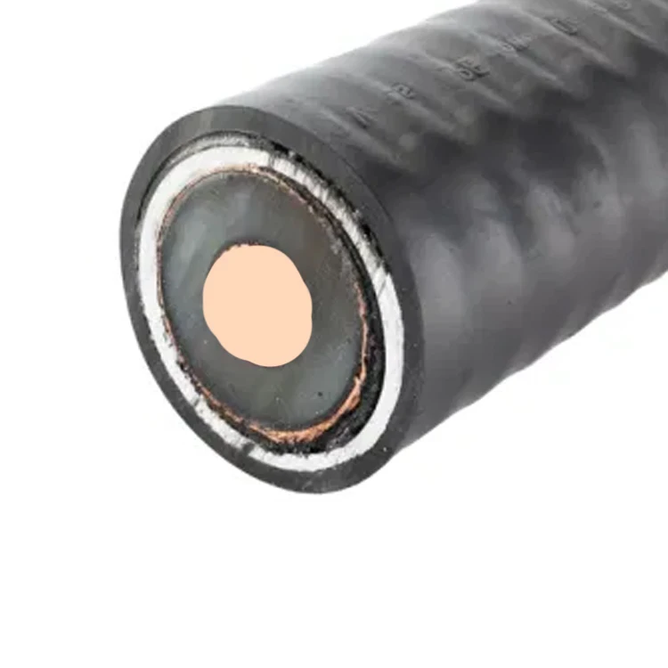 Cu/XLPE/CAS/PVC 132kv 전원 케이블 110kv 220kv 230kv 중국 고전압 절연 지하 전원 케이블