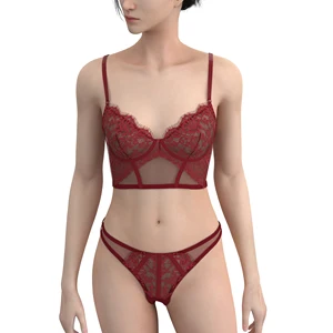 Women's Underwear Set Bras for Women Bra & Brief Sets Sexy Lingerie Women