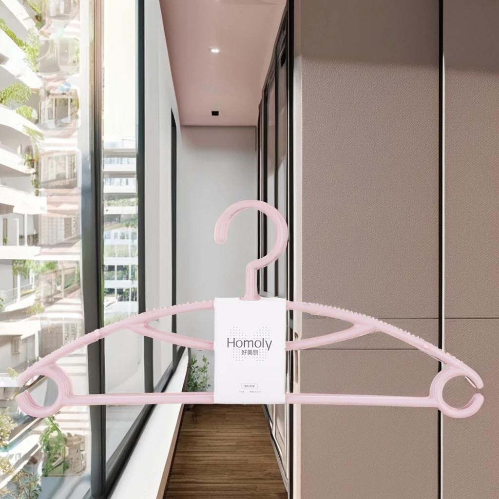 SOLELY Factory's New Custom Plastic Coat multifunctional non-slip Hanger Hot Sale for wardrobe Living Room Balcony Clothing Use