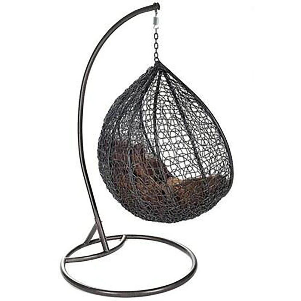 Most Popular Wholesale Modern Durable Outdoor Furniture Egg Rattan Hanging Chair Swing Chair