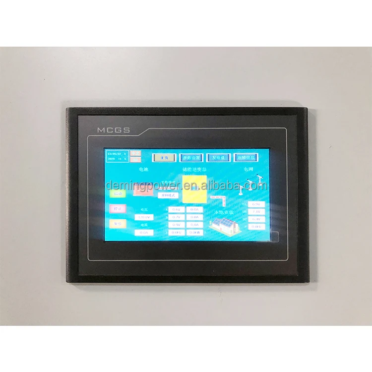 30KW PCS Power Conversion System Solar Battery Storage System Hybrid Inverter Power Converter With Touch Screen