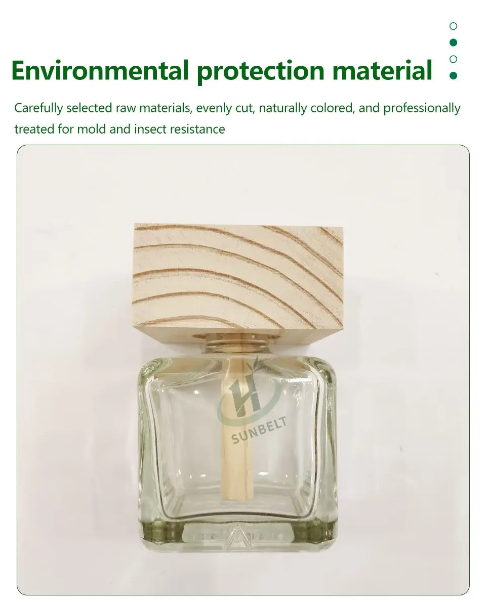 Eco-Friendly And Aesthetic Natural Wooden Diffuser Lids With Optimal Scent Dispersion