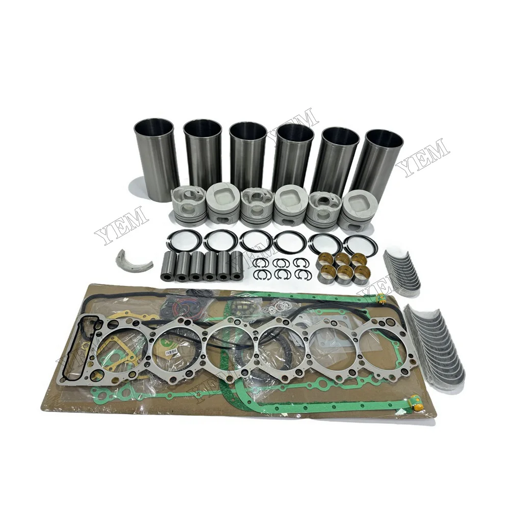 Overhaul Kit With Bearing Set Compatible for Isuzu 6SD1 Engine Parts Best Quality 6