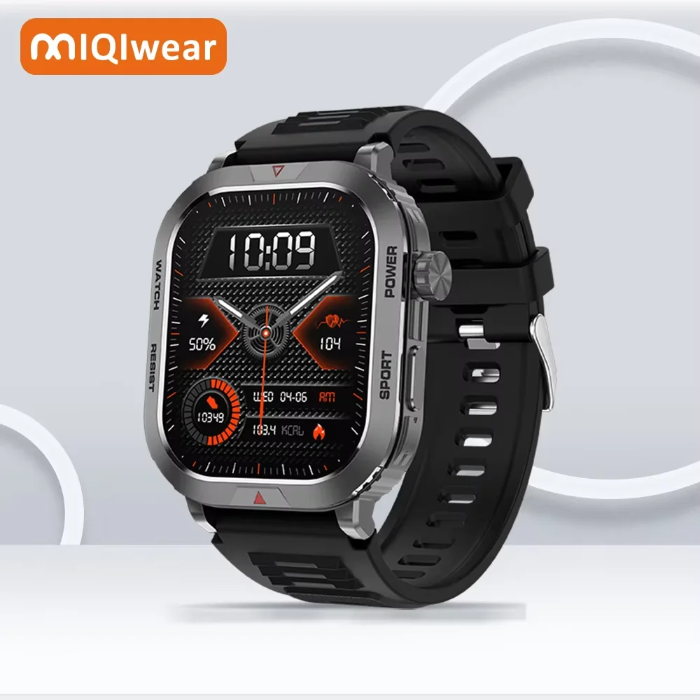 2025 Newest ZW66 Smart Watch HD Large Screen Real 49mm BT Call