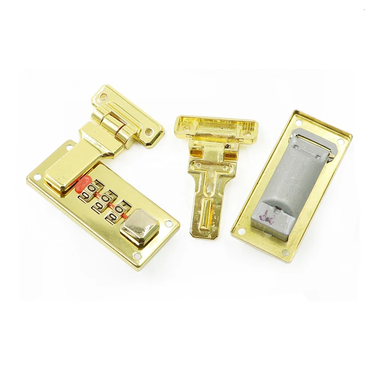 3 Digit Combination Lock 4 Digit Brass Combination Briefcase Lock Small