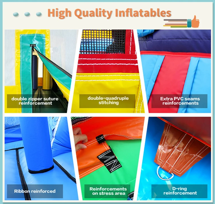 Cheap inflatable alien slide for kids