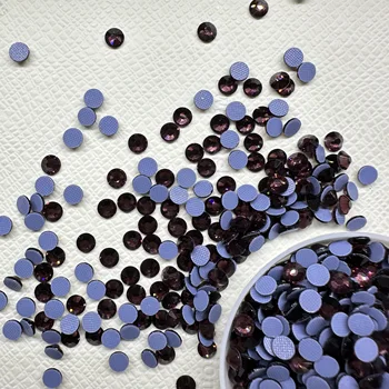 Amethyst Glass Crystal Rhinestones HotFix SS20 Decorative Stones for Crafts & Apparel Perfect for Customizing